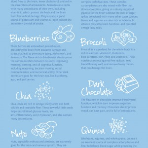 brainfoods info graphic